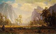 Albert Bierstadt Looking up Yosemite Valley china oil painting artist